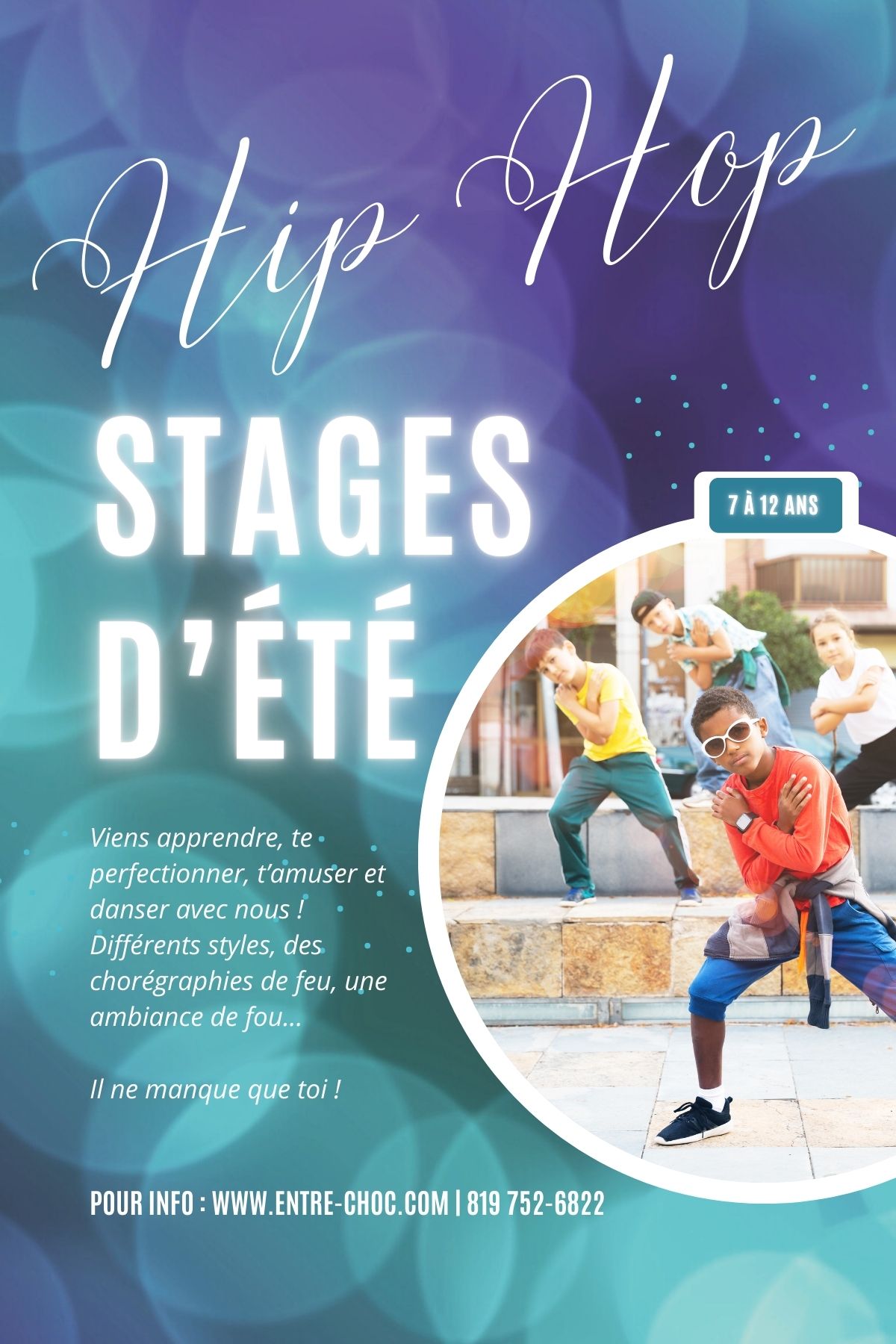 HIP HOP (7 à 12 ans)